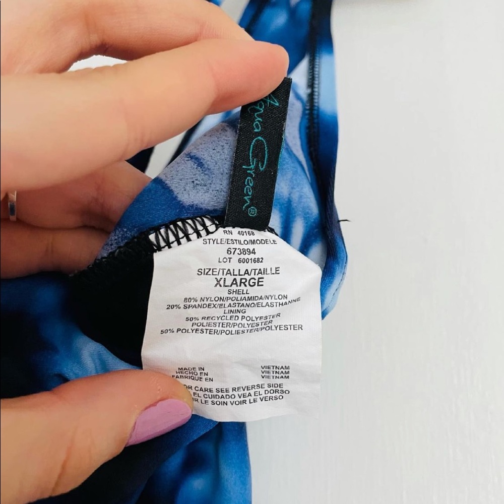 brand new!! blue one-piece bathing suit from target! 🌼